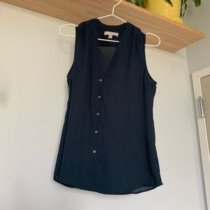 Navy Banana Republic Shell Size 4